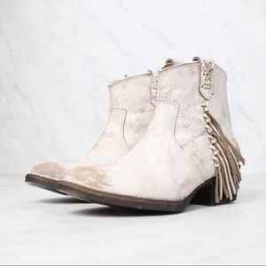 Very Volatile - Lookout Fringe Leather Booties